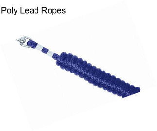 Poly Lead Ropes