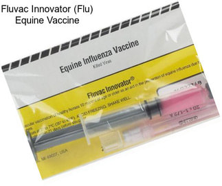 Fluvac Innovator (Flu) Equine Vaccine