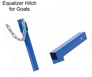 Equalizer Hitch for Goats