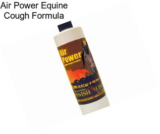 Air Power Equine Cough Formula