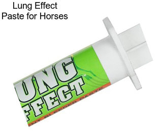 Lung Effect Paste for Horses