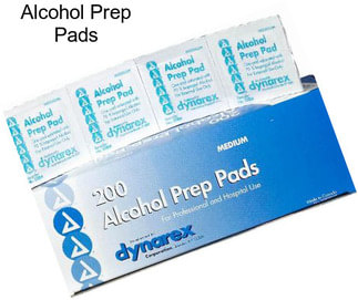 Alcohol Prep Pads