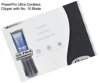 PowerPro Ultra Cordless Clipper with No. 10 Blade