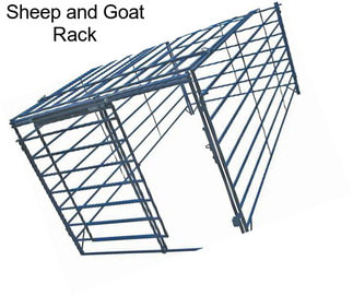 Sheep and Goat Rack