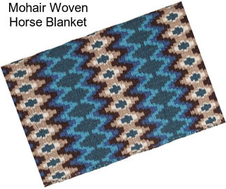 Mohair Woven Horse Blanket