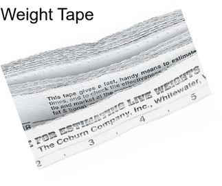 Weight Tape