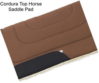 Cordura Top Horse Saddle Pad