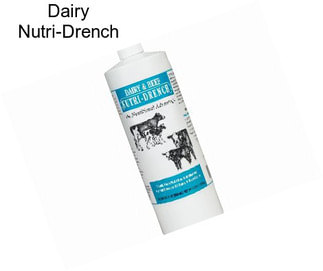 Dairy Nutri-Drench