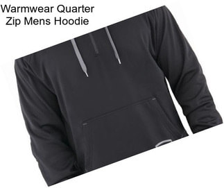 Warmwear Quarter Zip Mens Hoodie