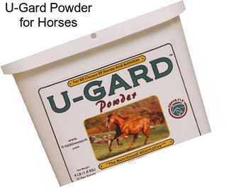 U-Gard Powder for Horses