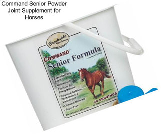 Command Senior Powder Joint Supplement for Horses