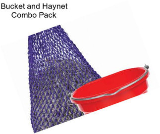 Bucket and Haynet Combo Pack