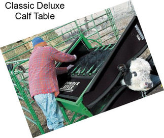 Classic Deluxe Calf Table