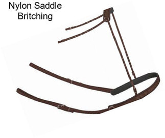 Nylon Saddle Britching