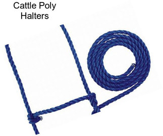 Cattle Poly Halters