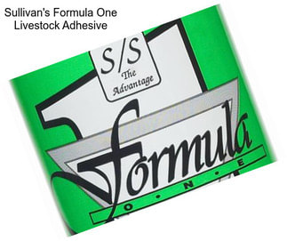 Sullivan\'s Formula One Livestock Adhesive