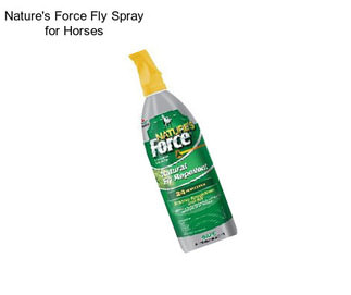 Nature\'s Force Fly Spray for Horses