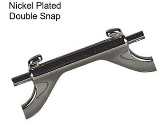 Nickel Plated Double Snap