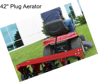 42\'\' Plug Aerator