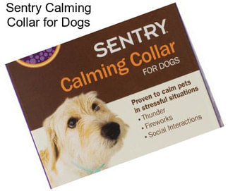 Sentry Calming Collar for Dogs