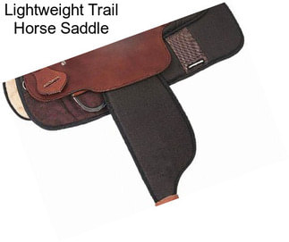 Lightweight Trail Horse Saddle