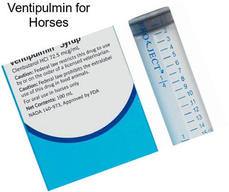 Ventipulmin for Horses