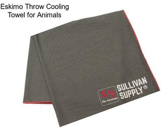 Eskimo Throw Cooling Towel for Animals