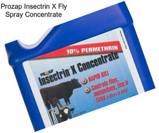 Prozap Insectrin X Fly Spray Concentrate