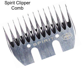 Spirit Clipper Comb