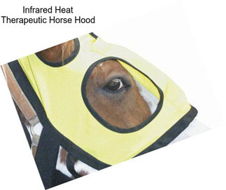 Infrared Heat Therapeutic Horse Hood