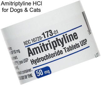 Amitriptyline HCl for Dogs & Cats