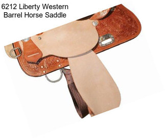 6212 Liberty Western Barrel Horse Saddle