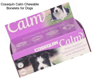 Cosequin Calm Chewable Bonelets for Dogs