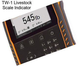 TW-1 Livestock Scale Indicator