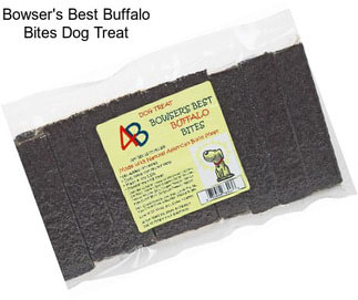 Bowser\'s Best Buffalo Bites Dog Treat