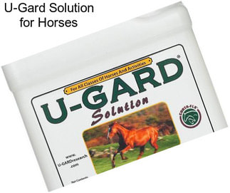 U-Gard Solution for Horses