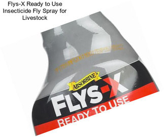 Flys-X Ready to Use Insecticide Fly Spray for Livestock