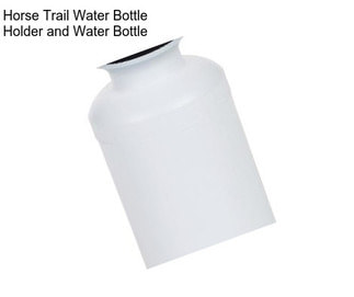 Horse Trail Water Bottle Holder and Water Bottle