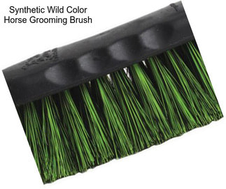 Synthetic Wild Color Horse Grooming Brush