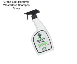 Green Spot Remover Wasterless Shampoo Spray