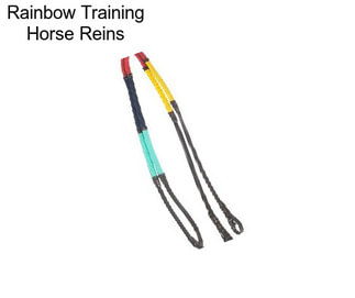 Rainbow Training Horse Reins