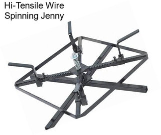 Hi-Tensile Wire Spinning Jenny