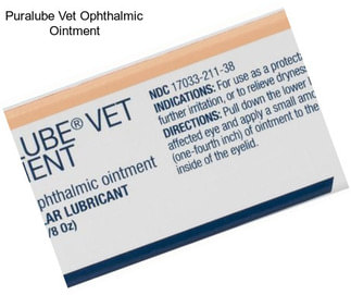 Puralube Vet Ophthalmic Ointment