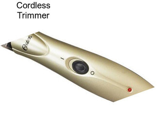 Cordless Trimmer
