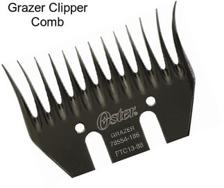 Grazer Clipper Comb