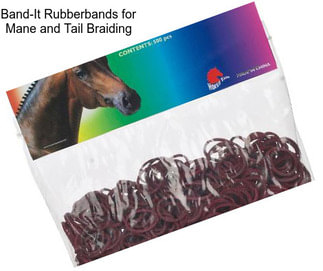Band-It Rubberbands for Mane and Tail Braiding