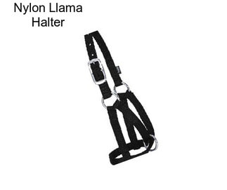 Nylon Llama Halter