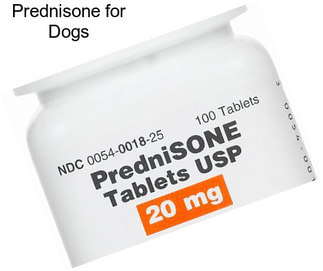 Prednisone for Dogs