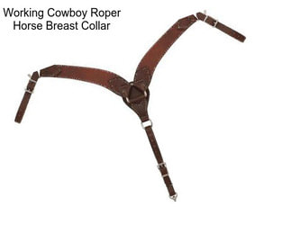 Working Cowboy Roper Horse Breast Collar