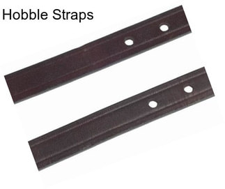 Hobble Straps